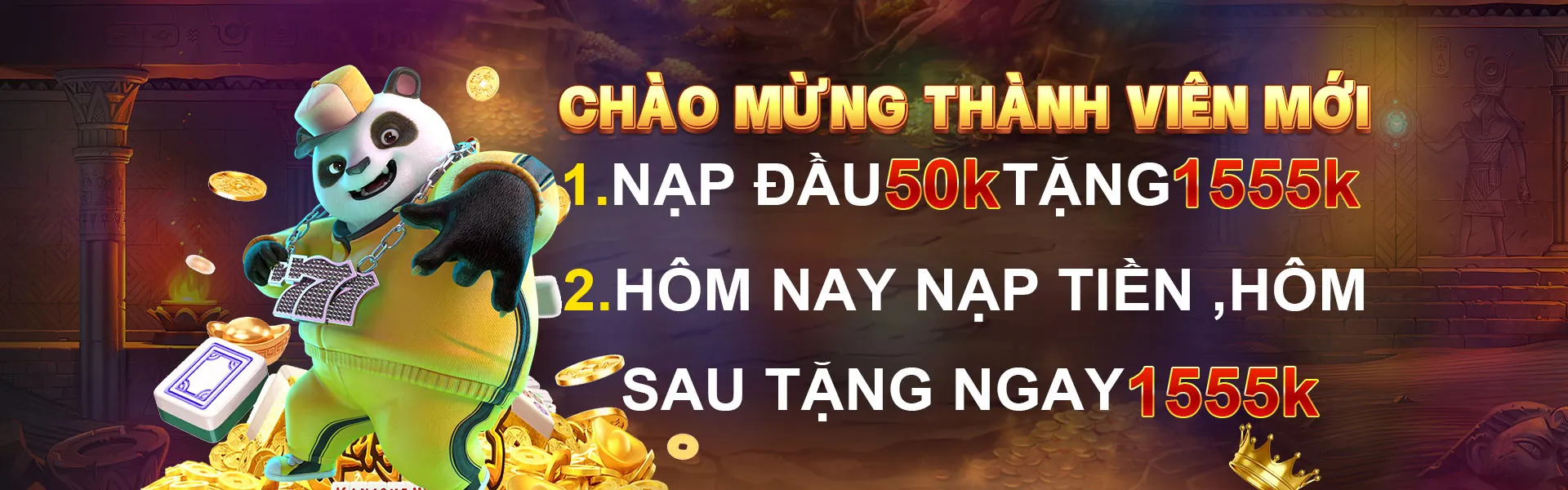Banner khuyến mãi Slot Games hu883